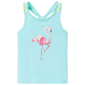 vidaXL Kids' Tank Top Light Mint 116