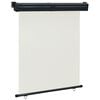 vidaXL Balcony Side Awning 145x250 cm Cream