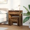 vidaXL Dressing Table Old Wood 60 x 40 x 75 cm Engineered wood