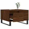 vidaXL Coffee Table Brown Oak 55x55x36.5 cm Engineered Wood