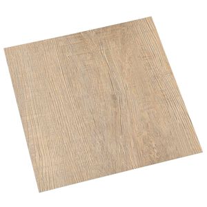 vidaXL Self-adhesive Flooring Planks Dark Brown and Grey