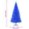 vidaXL Christmas Tree with 300 LEDs with Stand Blue 180 cm PVC