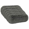 vidaXL Cushion 6 pcs HEERLEN Light Green &Oslash; 15 x 40 cm PV Fleece