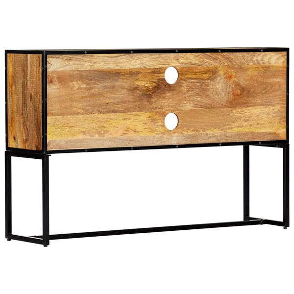 vidaXL TV Cabinet 120x30x75 cm Solid Reclaimed Wood