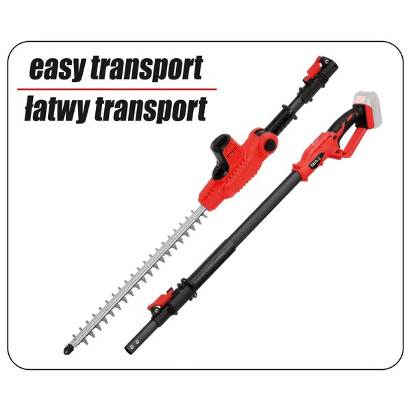YATO Hedge Trimmer without Battery 18V 420mm