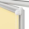 vidaXL Roller Blind Blackout Yellow 115x230 cm Fabric Width 110.7 cm Polyester