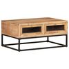 vidaXL Coffee Table 90x60x40 cm Solid Acacia Wood