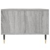 vidaXL Coffee Table Grey Sonoma 90x50x36.5 cm Engineered Wood