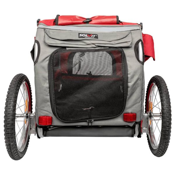 PetSafe Dog Bike Trailer Happy Ride M Red