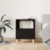 vidaXL Bedside Cabinet Black 40x35x50 cm