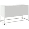 vidaXL TV Cabinet White 100.5x39x60.5 cm Steel