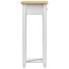 vidaXL Plant Stand White 30 x 30x 73 cm Solid Pine Wood