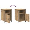 vidaXL Bedside Cabinet Artisan Oak 40 x 42 x 60 cm Engineered Wood