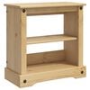 vidaXL Aquarium Stand Corona Brown 60.5 x 30 x 60 cm Solid Pine Wood