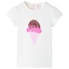 Kids' T-shirt Ecru 116