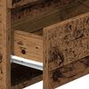 vidaXL Bedside Cabinet with 2 Drawers Old Wood 40x33x60 cm
