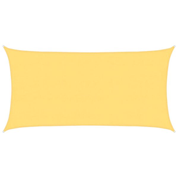 vidaXL Sunshade Sail 160 g/m&sup2; Beige 4x7 m HDPE