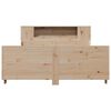 vidaXL Bed Frame without Mattress 160x200 cm Solid Wood Pine