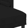 vidaXL Sofa Set Black 173 x 131 x 67 cm Velvet