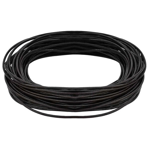 vidaXL Leather Cord Dark Brown &Oslash;1 mm x 5 m Leather