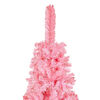 vidaXL Slim Christmas Tree Pink 180 cm