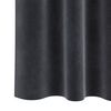 vidaXL Blackout Curtains 2 pcs Dark Grey 140 x 245 cm Velvet