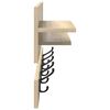 vidaXL Wall-Mounted Coat Rack with Shelf Sonoma Oak 90 x 15 x 36 cm