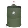 vidaXL Pop-up Toilet Tent with Hanging Rope Green 97 x 126 cm
