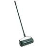vidaXL Lawn Roller Pull with Aerator Clamps Green 128 x 38 cm Steel