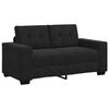 vidaXL Sofa 3 pcs Dark Grey Fabric