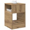 vidaXL End Table 2 pcs Artisan Oak 30.5 x 30 x 45 cm Engineered Wood