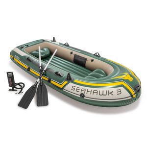 Intex Inflatable Boat Set Seahawk 3 295x137x43 cm 68380NP