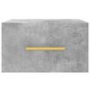 vidaXL Wall-mounted Bedside Cabinets 2 pcs Concrete Grey 35x35x20 cm