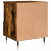 vidaXL Bedside Cabinets 2 pcs Smoked Oak 40x35x50 cm Engineered Wood