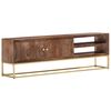 vidaXL TV Cabinet 138x30x46 cm Solid Mango Wood