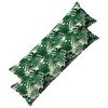 vidaXL Cushion Cover 2 pcs HOUTEN Leaf Pattern 40 x 145 cm Polyester