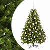 vidaXL Artificial Christmas Tree Light Green with Bauble 120 cm