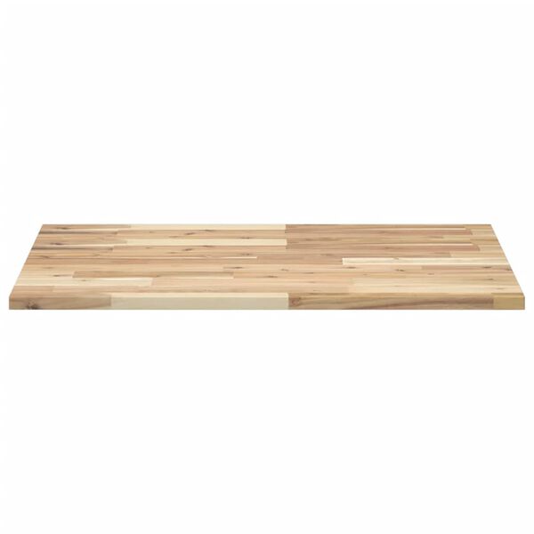 vidaXL Bathroom Vanity Top Untreated 100x60x2 cm Solid Wood Acacia