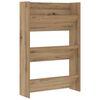 vidaXL Shoe Cabinet 2 pcs Artisan Oak 60 x 18 x 90 cm Engineered Wood