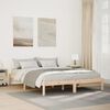 vidaXL Extra Long Bed Frame without Mattress 160x210 cm Solid Wood Pine