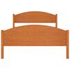 vidaXL Bed Frame without Mattress Honey Brown Solid Pine Wood 120x200cm