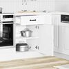 vidaXL Kitchen Base Cabinet Kalmar White Engineered Wood