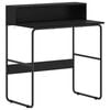 vidaXL Desk with Storage Black Oak 80 x 50 x 91 cm
