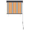 vidaXL Outdoor Roller Blind 80x250 cm Yellow and Blue