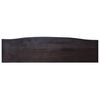 vidaXL Console Table Light Black Coffee 120x30x75 cm Solid Mahogany Wood