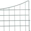 vidaXL Pond Fence Set 5 pcs Green 100 x 50 cm Steel
