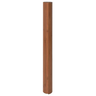 vidaXL Rug Rectangular Brown 70x300 cm Bamboo