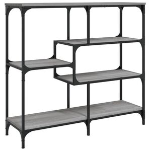 vidaXL Console Table Grey Sonoma 103x32x95 cm Engineered Wood