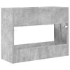 vidaXL Umbrella Stand Concrete Grey 65 x 24 x 50 cm Engineered Wood