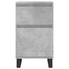 vidaXL Sideboards 2 pcs Concrete Grey 40x35x70 cm Engineered Wood